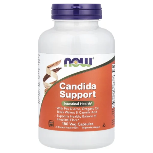 Candida Support, 180 Veg Capsules — NOW Foods