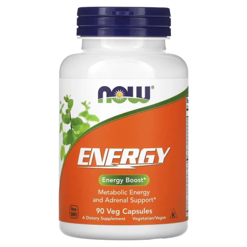 Energy, 90 Veg Capsules — NOW Foods