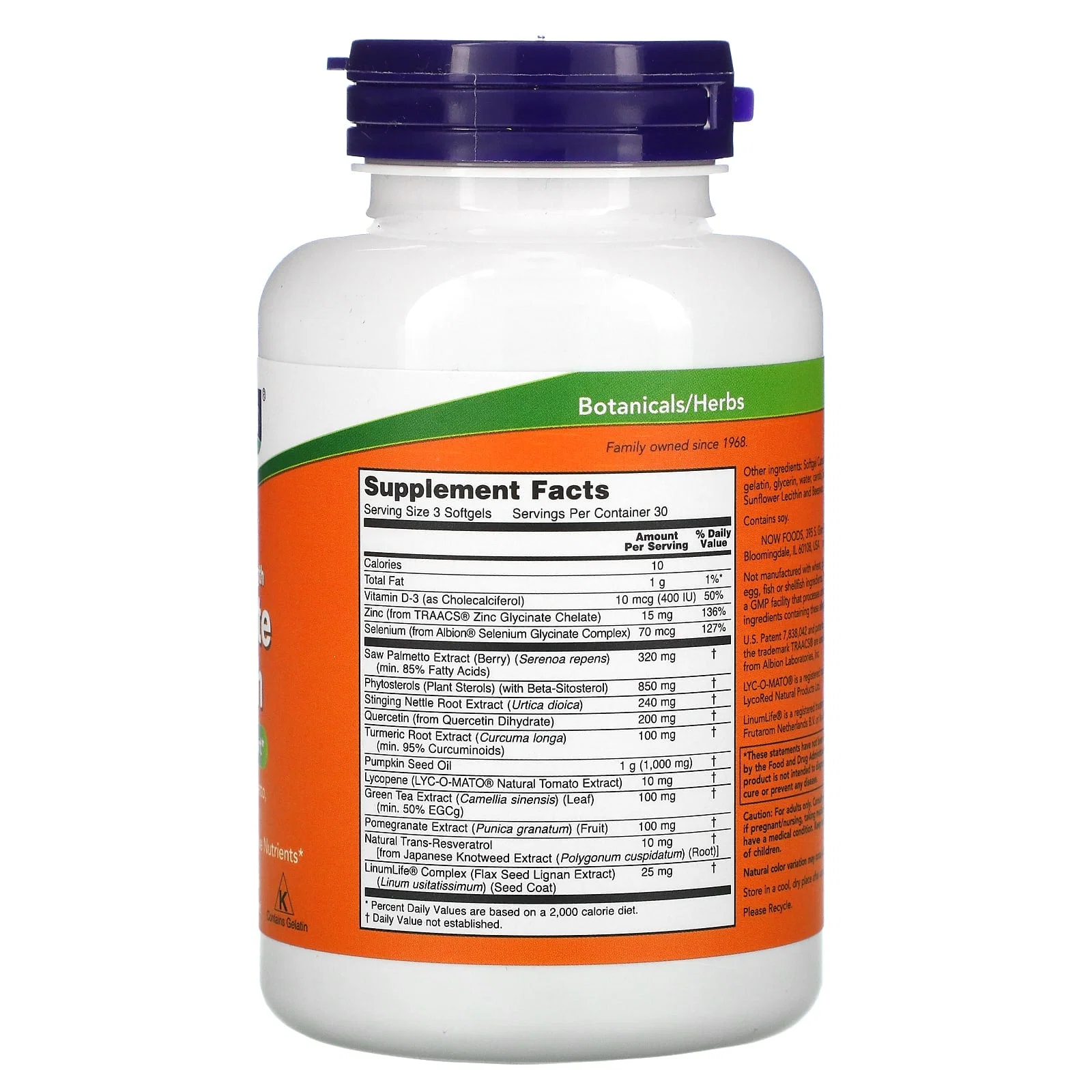 Clinical Strength Prostate Health, 90 Softgels — NOW Foods
