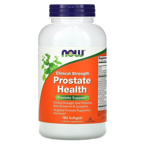 Clinical Strength Prostate Health, 180 Softgels — NOW Foods