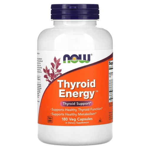 Thyroid Energy, 180 Veg Capsules — NOW Foods