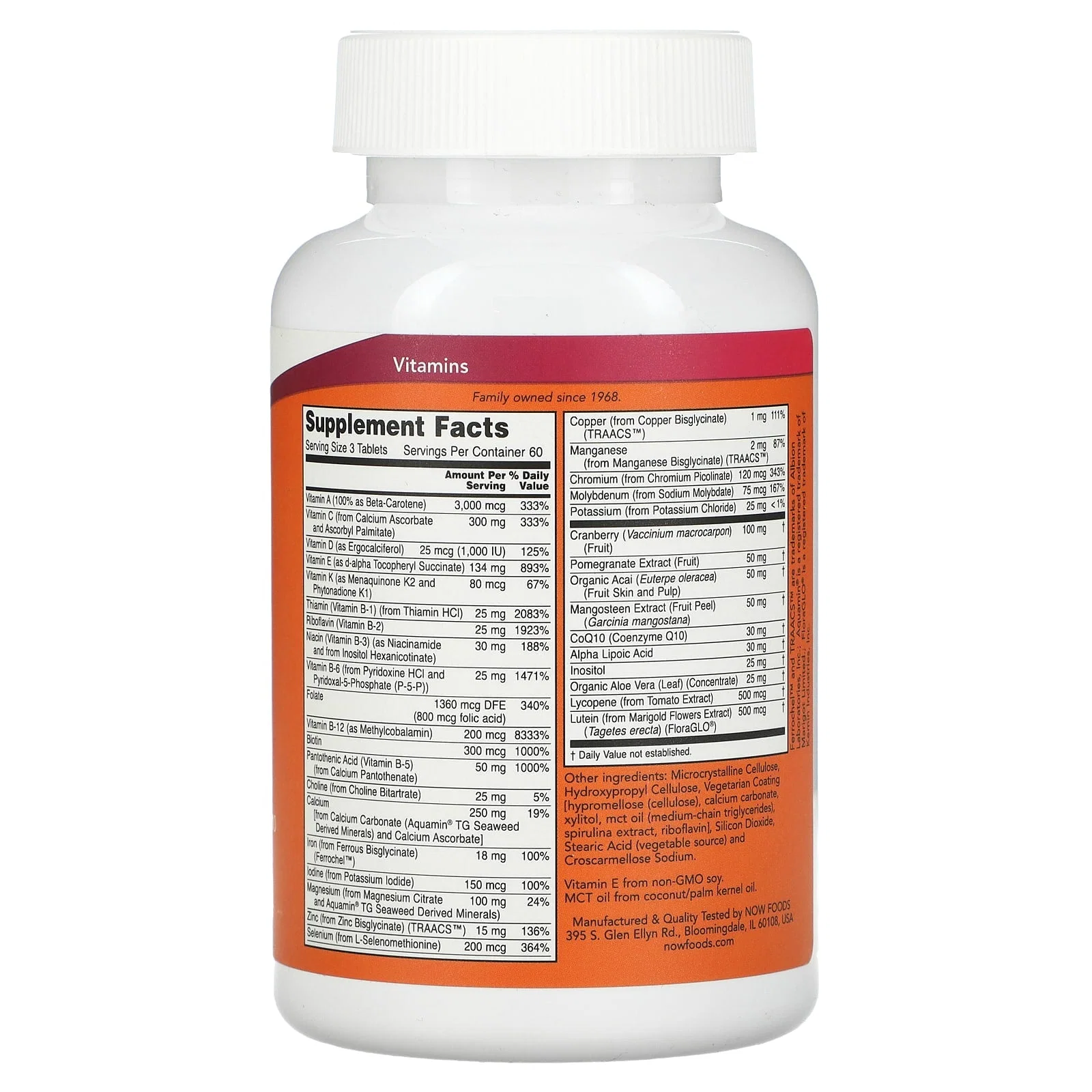 EVE, Superior Women's Multi, 180 Tablets — NOW Foods