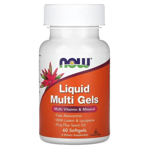 Liquid Multi Gels, 60 Softgels — NOW Foods
