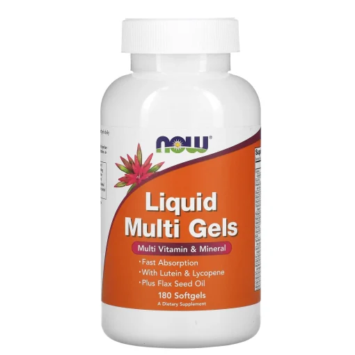 Liquid Multi Gels, 180 Softgels — NOW Foods