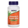 Ginseng & Royal Jelly, 90 Veg Capsules — NOW Foods