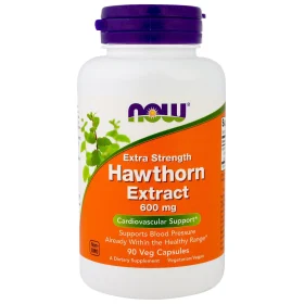 Hawthorn Extract, Extra Strength, 600 mg, 90 Veg