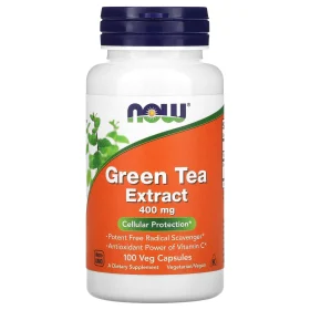Green Tea Extract, 400 mg, 100 Veg Capsules