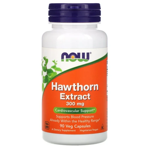 Hawthorn Extract, 300 mg, 90 Veg Capsules — NOW Foods