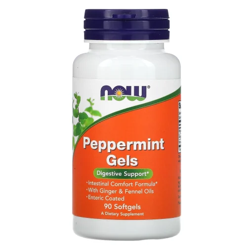 Peppermint Gels, 90 Softgels — NOW Foods