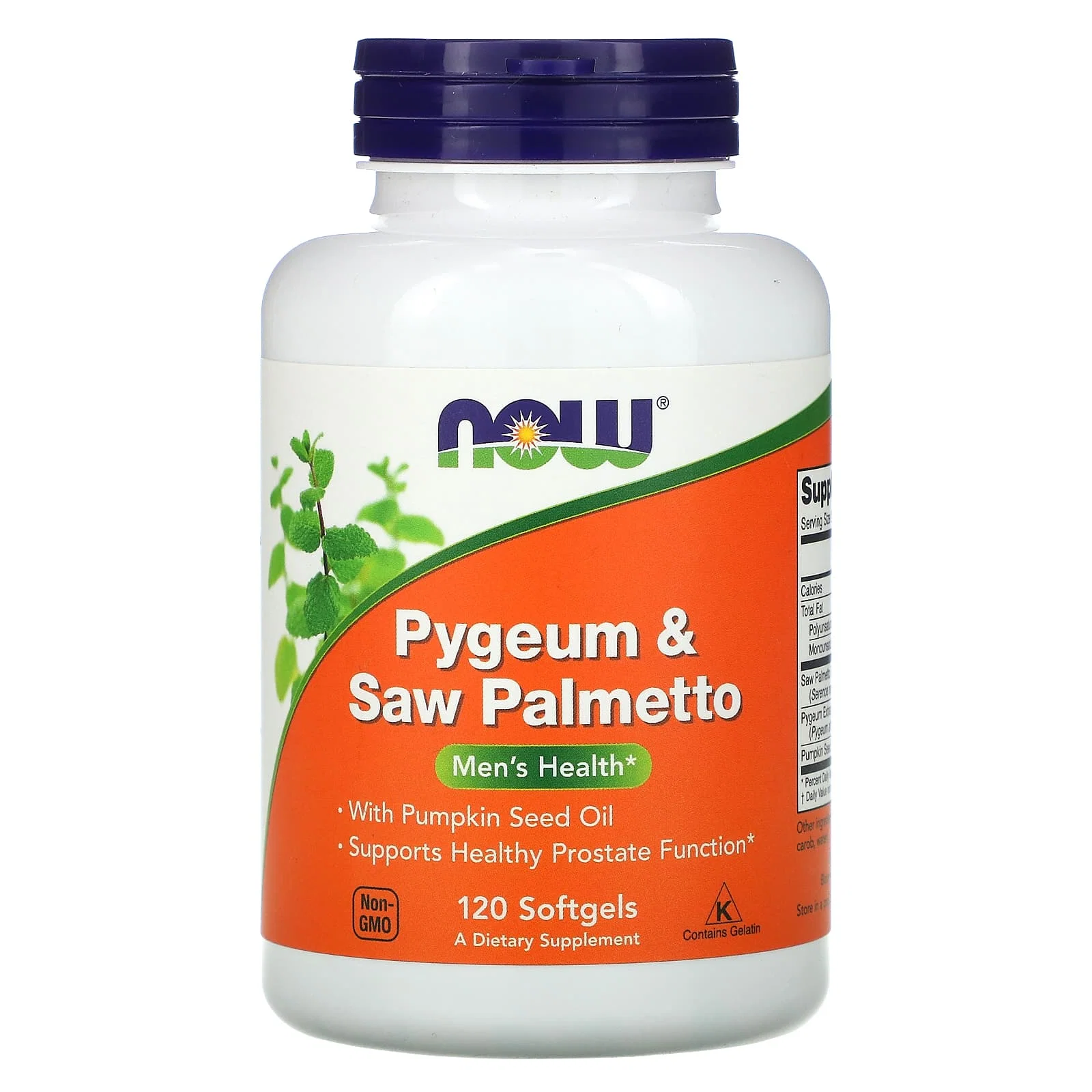 Pygeum & Saw Palmetto, 120 Softgels — NOW Foods
