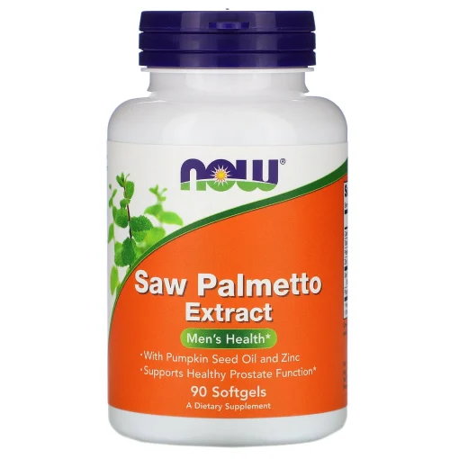 Saw Palmetto Extract, , 90 Softgels — NOW Foods
