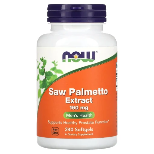 Saw Palmetto Extract, Men's Health, 160 mg, 240 Softgels — NOW Foods
