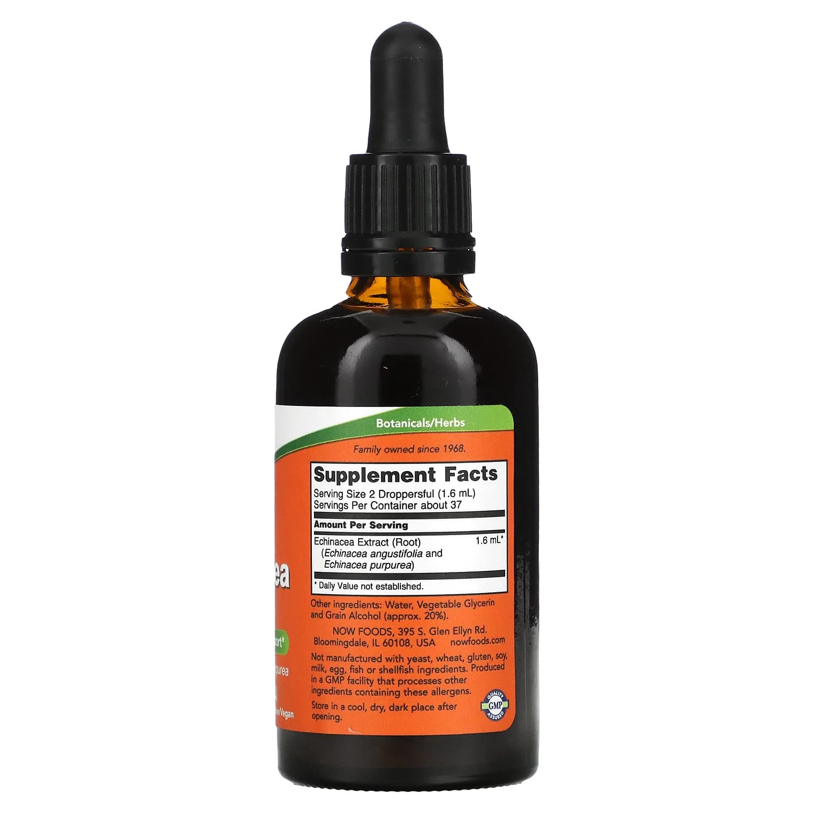 Echinacea Extract, 2 fl oz (59 ml) — NOW Foods
