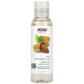 Solutions, Sweet Almond Oil, Unscented, 4 fl oz (118 ml)