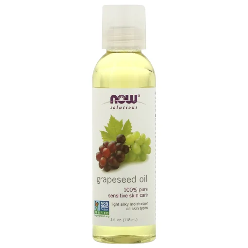 Solutions, Grapeseed Oil, 4 fl oz (118 ml) — NOW Foods