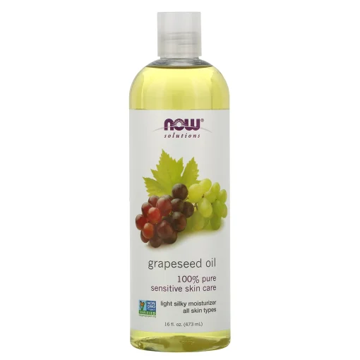 Solutions, Grapeseed Oil, 16 fl oz (473 ml) — NOW Foods