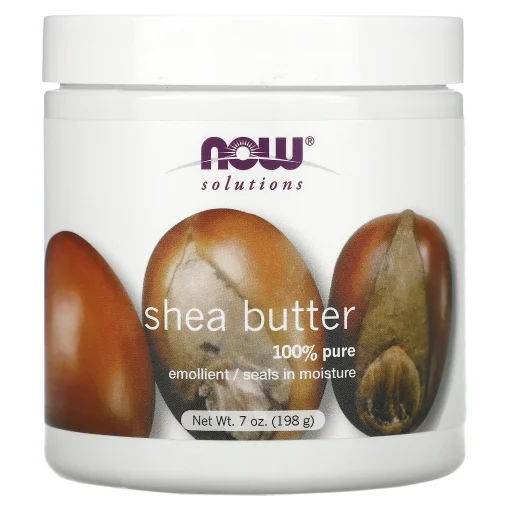Solutions, Shea Butter, 7 oz (198 g) — NOW Foods