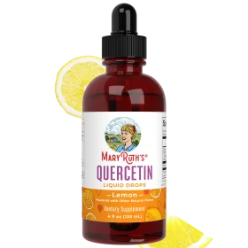 MaryRuth's, Quercetin Liquid Drops, Lemon, 4 fl oz (120 ml)