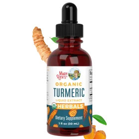 MaryRuth's, Organic Turmeric Liquid Extract, Alcohol Free, 1,190 mg, 1 fl oz (30 ml)