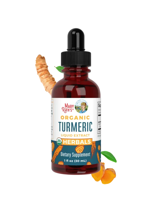 Organic Turmeric Herbal Drops — MaryRuth's