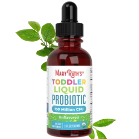 MaryRuth's, Toddler Probiotic Liquid Drops, Cocomelonâ¢, For Ages 1-3 Years, Unflavored, 1 fl oz (30 ml)