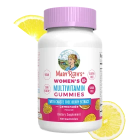 MaryRuth's, Women's 40+ Multivitamin Gummies With Chaste Tree Berry, Lemonade, 60 Gummies