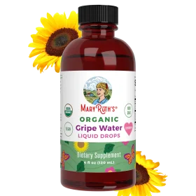 MaryRuth's, Organic Gripe Water Liquid Drops, Newborn+, 4 fl oz (120 ml)