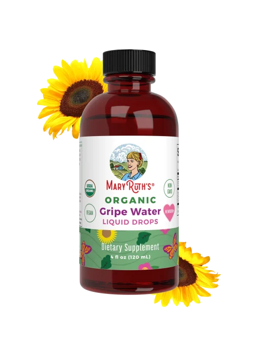 MaryRuth's, Organic Gripe Water Liquid Drops, Newborn+, 4 fl oz (120 ml) — MaryRuth's