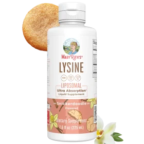 MaryRuth's, Lysine Liposomal, Snickerdoodle, 7.6 fl oz (225 ml)
