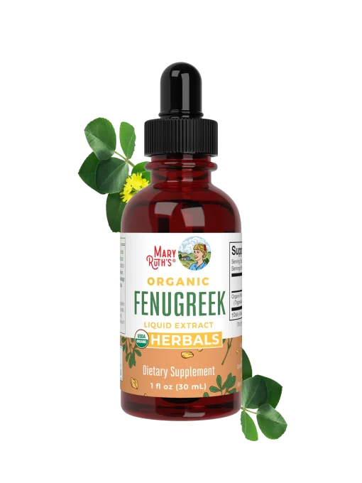MaryRuth's, Organic Fenugreek Liquid Extract, 1 fl oz (30 ml) — MaryRuth's
