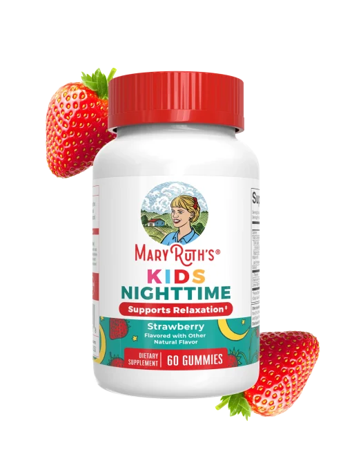 MaryRuth's, Kids, Nighttime Multivitamin With Lutein, Peaches & Cream, 15.22 fl oz (450 ml) — MaryRuth's