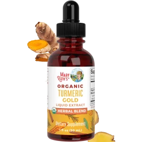 MaryRuth's, Organic Turmeric Gold Liquid Extract, Alcohol Free, 1,180 mg, 1 fl oz (30 ml)