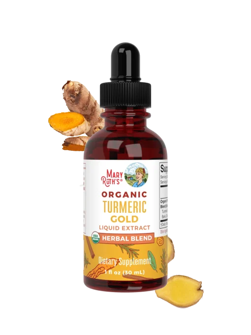 MaryRuth's, Organic Turmeric Gold Liquid Extract, Alcohol Free, 1,180 mg, 1 fl oz (30 ml) — MaryRuth's