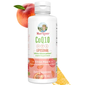 MaryRuth's, CoQ10 Liposomal, Citrus Peach, 7.6 fl oz (225 ml)