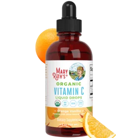 MaryRuth's, Organic Vitamin C Liquid Drops, Orange Vanilla, 4 fl oz (120 ml)