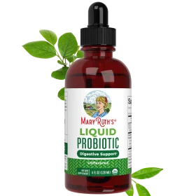 MaryRuth's, Organic Liquid Probiotic, Unflavored, 4 fl oz (120 ml)