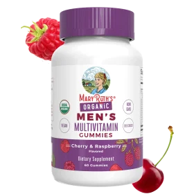 MaryRuth's, Men's Multivitamin Gummies, Papaya Orange, 60 Gummies