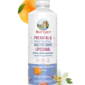 MaryRuth's, Prenatal & Postnatal Multivitamin Liposomal, Orange Vanilla, 15.22 fl oz (450 ml)