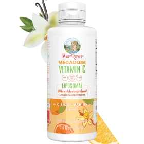 MaryRuth's, Megadose Vitamin C Liposomal, Citrus + Vanilla, 7.6 fl oz (225 ml)