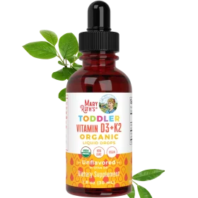 MaryRuth's, Vegan Vitamin D3 + K2 Liquid Spray, Unflavored, 1 fl oz (30 ml)
