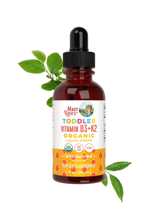 MaryRuth's, Vegan Vitamin D3 + K2 Liquid Spray, Unflavored, 1 fl oz (30 ml) — MaryRuth's