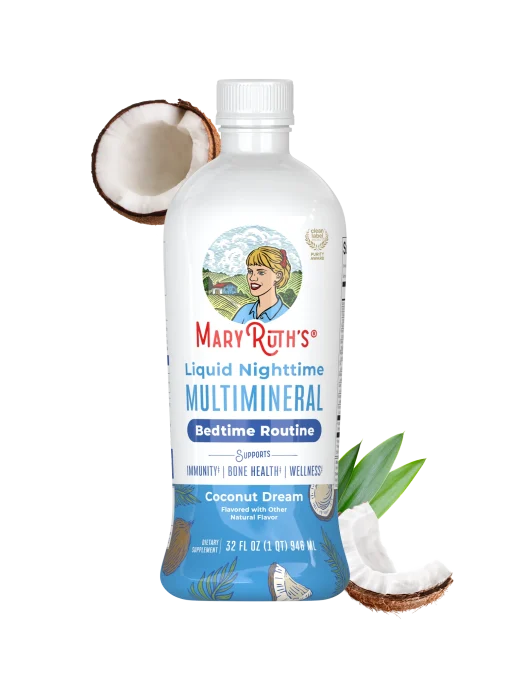 MaryRuth's, Liquid Nighttime Multimineral, Coconut Dream, 30 fl oz (887 ml) — MaryRuth's