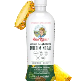 MaryRuth's, Liquid Nighttime Multimineral, Pineapple Dream, 32 fl oz (946 ml)