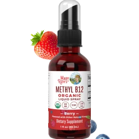 MaryRuth's, Organic Methyl B12 Liquid Spray, Berry, 1,500 mcg, 1 fl oz (30 ml)